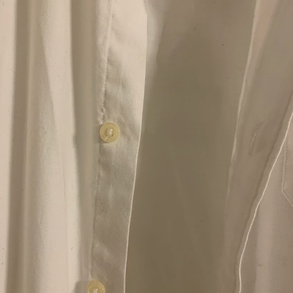 white collared button up - Picture 4 of 4